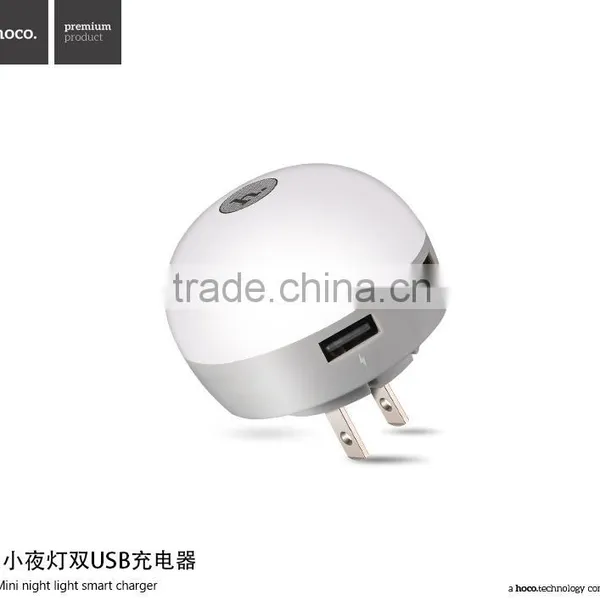 HOCO H1 Mini Night Smart Charger For Iphone Samsung Xiaomi Smart Phone photo-4