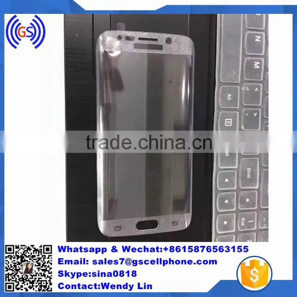 For Galaxy S6 Edge Tempered Glass Screen Protector Curved Full Cover photo-3
