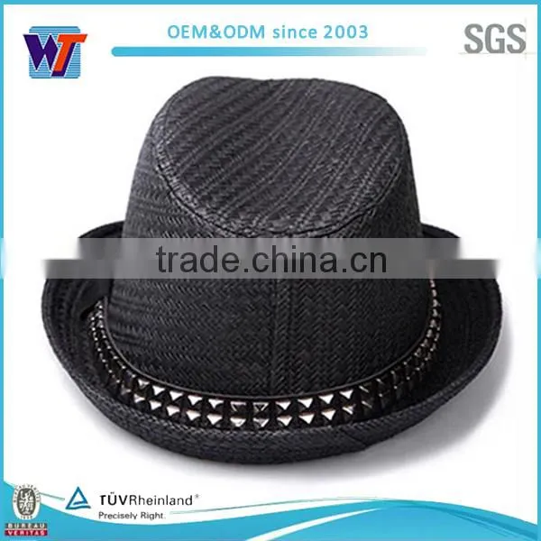 Wool Felt Hats Vintage Fedora Hats Wholesale for Men photo-5