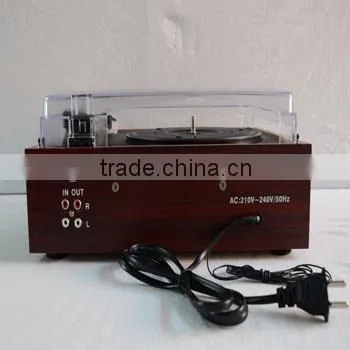 2015 Whole Sale SDcard Hot Sale Wooden Retro Antique With Mp3gramophone photo-5