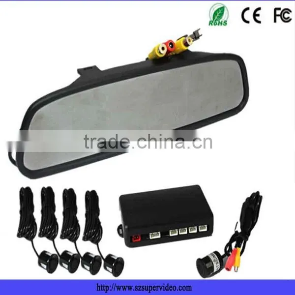 High Quality Visual Rear View Mirror Parking Sensor With Low Price
