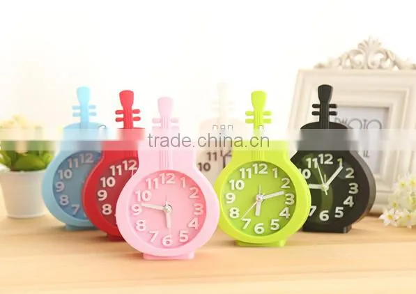 Jjuitar Design Mini Digital Alarm Clock /digital Desk Clock/dugital Table Clock photo-6