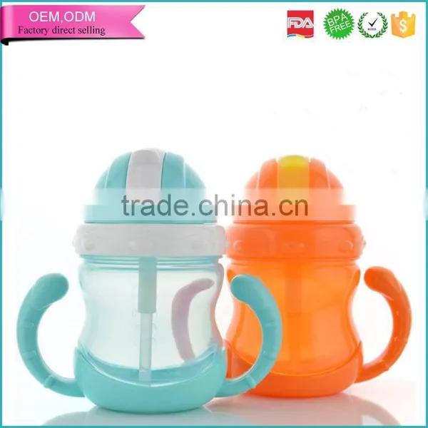 Non-leaking Kids Straw Bottle Child Water Bottle