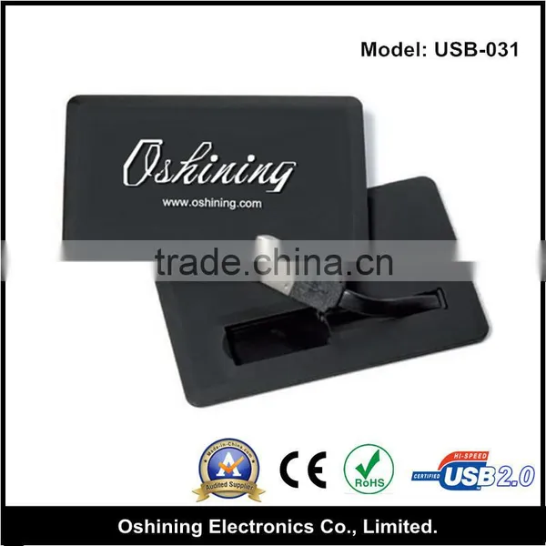 Free Sample Money Card , Hot Sale Business Card Usb Thumb Drive Flash External Hard Drive 4G 8G 16G 32G (USB-031) photo-2