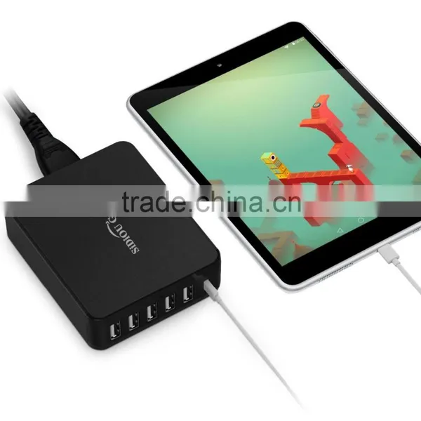 Sidiou Group PowerPort 6 35W 6-port USB Charger With 1 Type-C Charge Port Support Tablet PC and Mobile Phone Charging photo-4