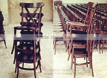 Stackable Beech White Tuscan Chair photo-6