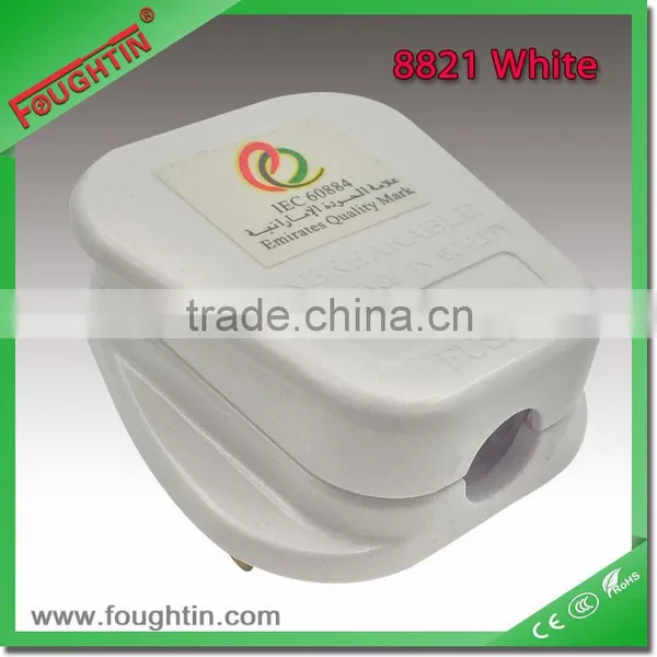 UK Certified SASO Certified PC Electric Plug 13A Fused Plug photo-3