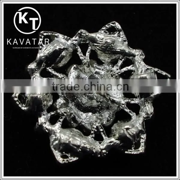 Good Quality NK005 Metal Rhinestone Button for Clothes photo-3