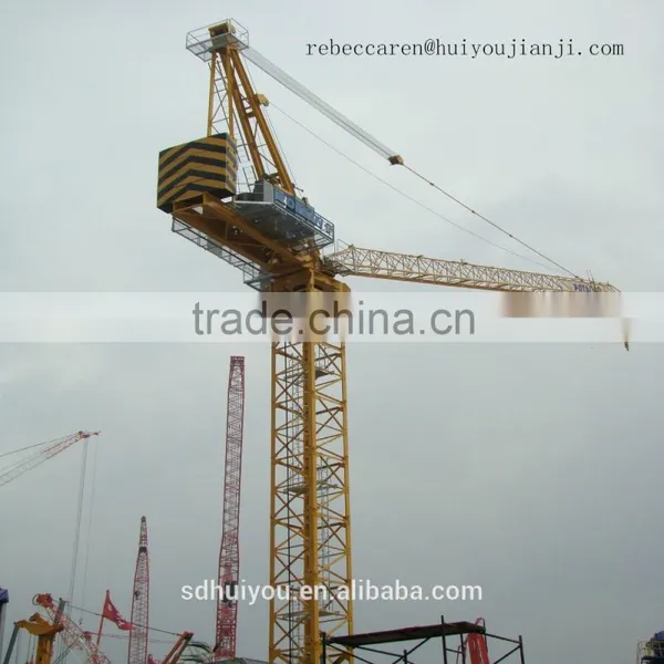 QTZD125(5025) 12t Luffing Jib Tower Crane/ Inner Climbing Tower Crane photo-4
