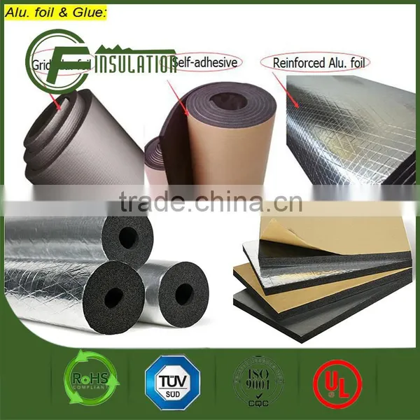 Heat Insulation Material NBR PVC Foam Rubber Insulation Foam Fire Retardant Foam Huamei