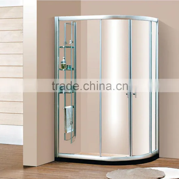 Round Sliding Glass Shower Enclosure Complete Shower Room
