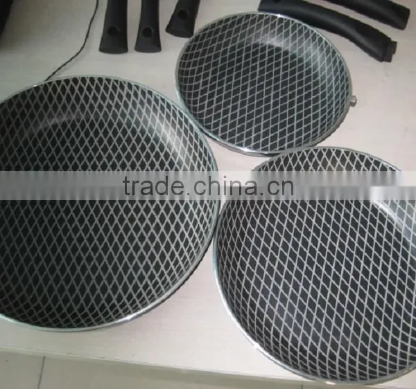 Silk Screen Spider Decal Frying Pan FDA PASS photo-6