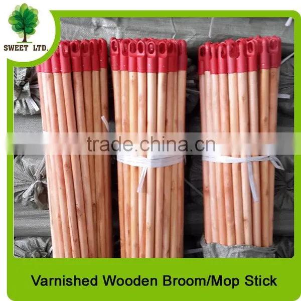 150x2.5cm Varnished Quality Plastic Broom Handle Made in China