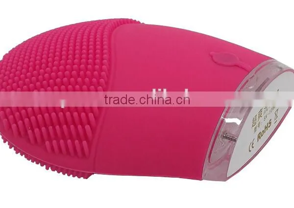 2016 Waterproof Vibrating Electronic Girl Face Clean Brush photo-4