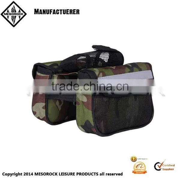 Camouflage Multifunction Waterproof Bike Top Tube Saddle Bag photo-5