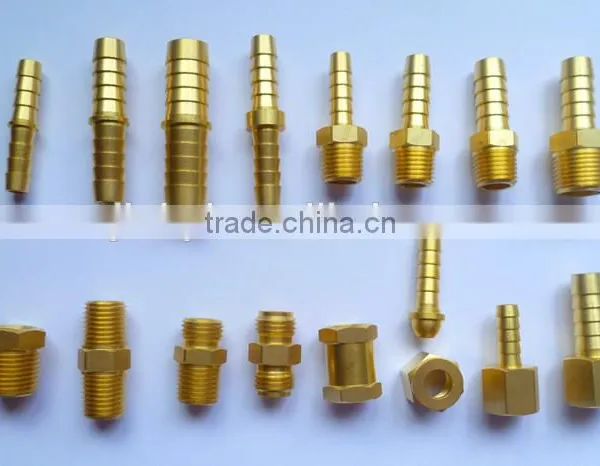 Brass 1/4-inch Pneumatic Female and Male Hex Head Adaptor photo-2