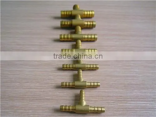 Brass Marterial ,brass y Type Hose Barb 1/4',5/16',3/8',1/2', y Type Brass Fittting photo-6