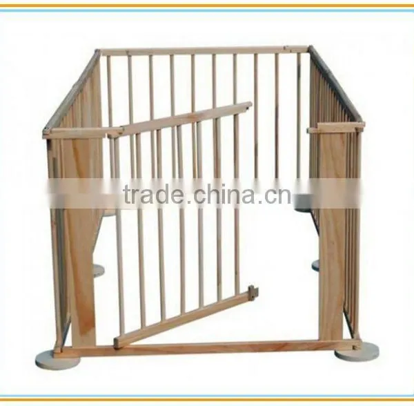 With Opening Gate Playpen Baby Pine photo-4