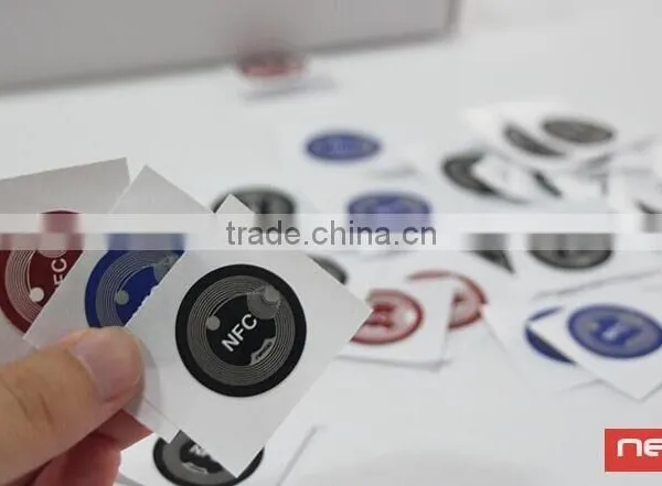 Custom Print 13.56mhz Anti-metal Ntag213 Nfc Tag Sticker photo-2