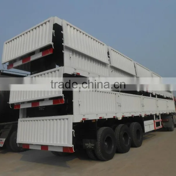 Jining Sitong Sino Truck Side Wall Semi Trailer With Low Steeplechase for Sale photo-2
