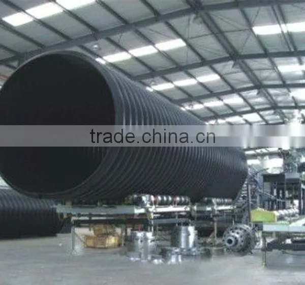 Steel Band Reinforced Hdpe DWC Pipe photo-4