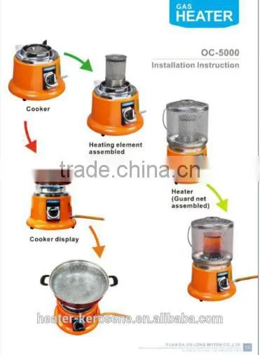 Fujix & Kerona Brand High Quality Mulifunction Gas Heater OC-5000 photo-2