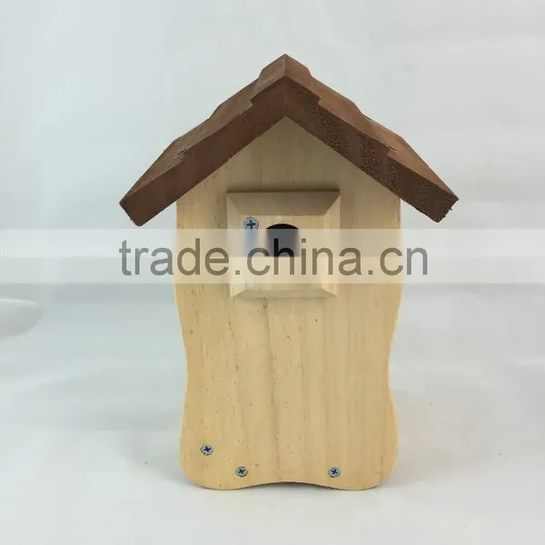 Wooden Bird House Handmade DIY Bird Cage photo-4