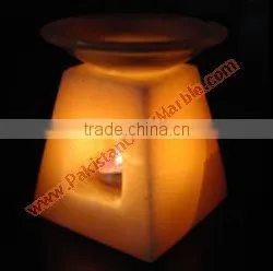 PAKISTAN FACTORY Cheap Customized Size HIMALAYAN SALT OIL BURNERS photo-2