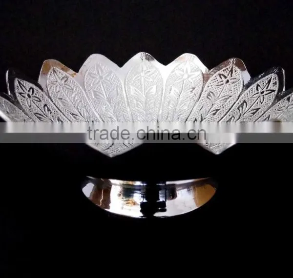 Wedding Gift Item, Return Gift, Home Decoration Brass Silver Plated Bowl photo-3