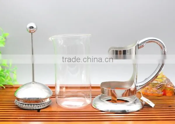 Stainless Steel Frame Coffee Plunger Stainless Steel Frame French Press Coffee photo-4