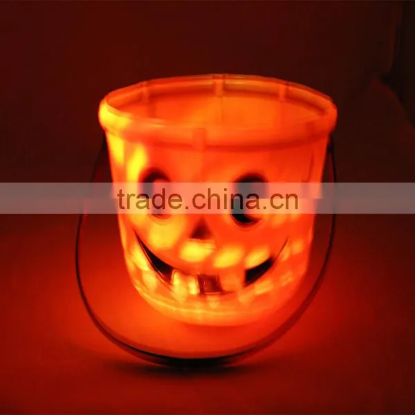 Hot Sale Party Supplies Plastic Bucket and Pumpkin Bucket photo-3