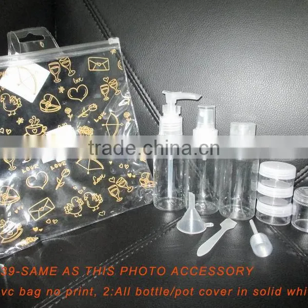 8pcs Travel Bottle Set for Women Travel Bottle Container Travel Bottle Kit photo-2