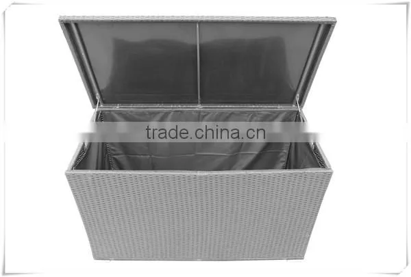 Outdoor Rattan Wicker Furniture Storage Box W/ Free Protective Cover photo-3