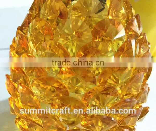 Decorative Crystal Fake Pineapple Decor photo-4