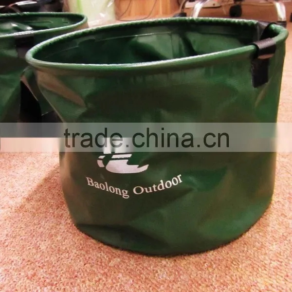 New Camping Sink Round Foldable Bucket 98015 Water Barrel photo-3