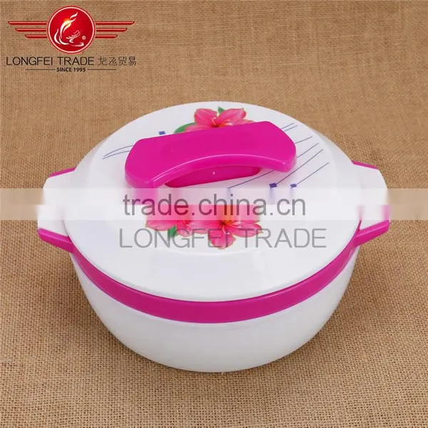 0.8L+1.5L Household Plastic Food Warmer Set / Food Container /heat Preservation photo-2