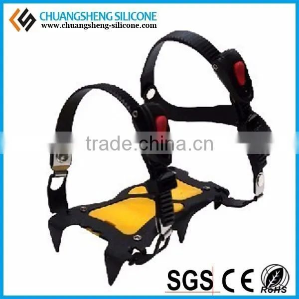 Strap Crampons Belt Slip-resistant Ice Snow Shoes Spike Grip Boots 10 Crampon photo-2