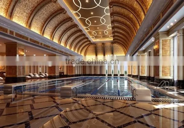 Professional 3D Interior Rendering Design for Neo Classical Style Bathroom With Material Sets BF12-05234d photo-6