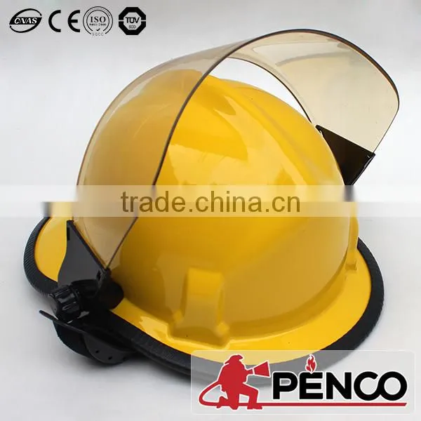 Firefight Safety Fireman 3m Reflective Breathable Security Construction Working Safe Cap Helmet photo-3