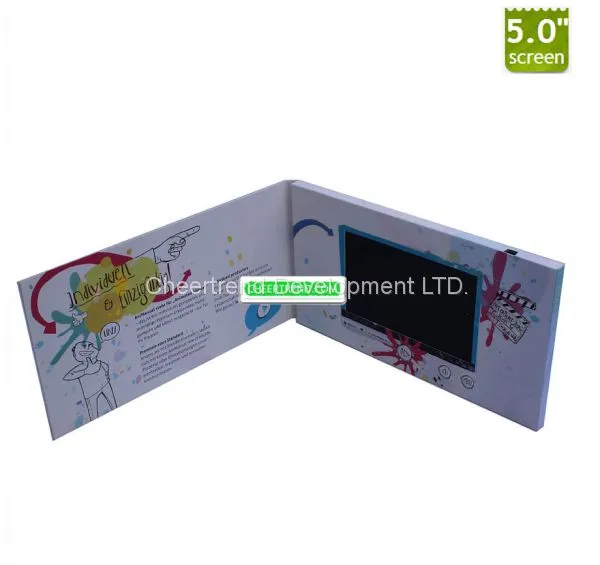 Quality LCD Video Brochure / Video Brochure Card Manufacturer photo-4