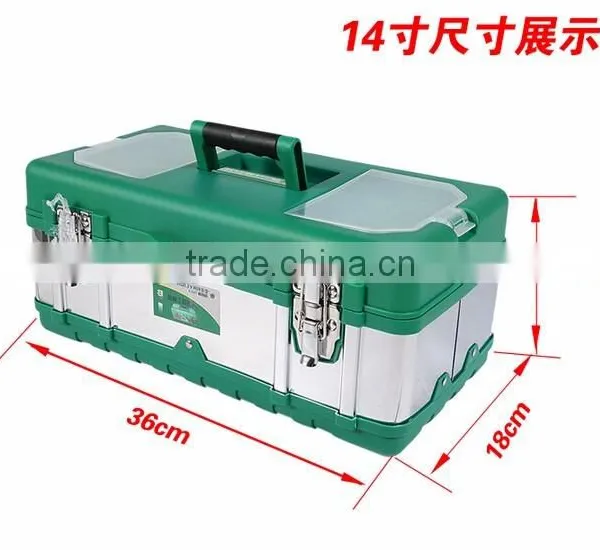 BERRYLION 17'' High Hardness Instrument Stainless Steel Tool Box With High Quality photo-2