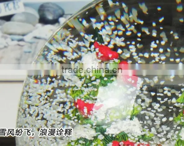 Resin Christmas Snow Globe/Water Globe/Snow Ball for Christmas Decoration photo-5