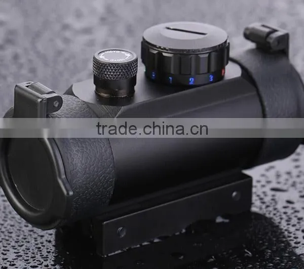 Erains TAC Optics New Airsoft Tactical Dual Rails Fitting Combat 1x40 Red Green and Blue Aiming Dots Tactical Red Dot Sight photo-2