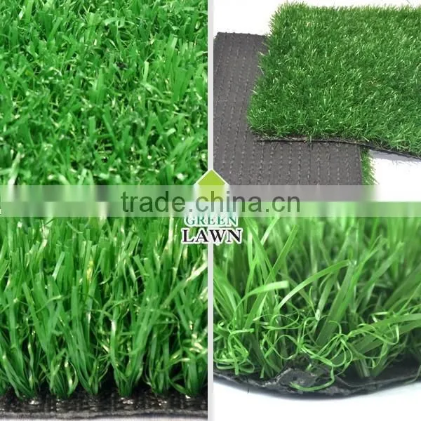 Dark Green Colour Artificial Turf for Outdoor Garden Landscape Flooring Decoration photo-2