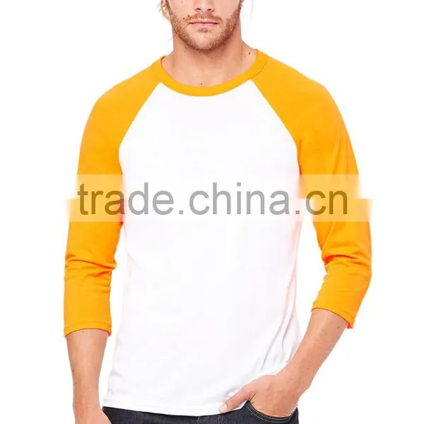 Men Fashion Baseball Jersey Wholesale Raglan T Shirt, Raglan Tees, Raglan T-shirt photo-6