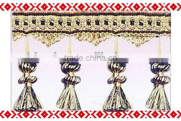 Handmade Carpet Fringe for Decoration