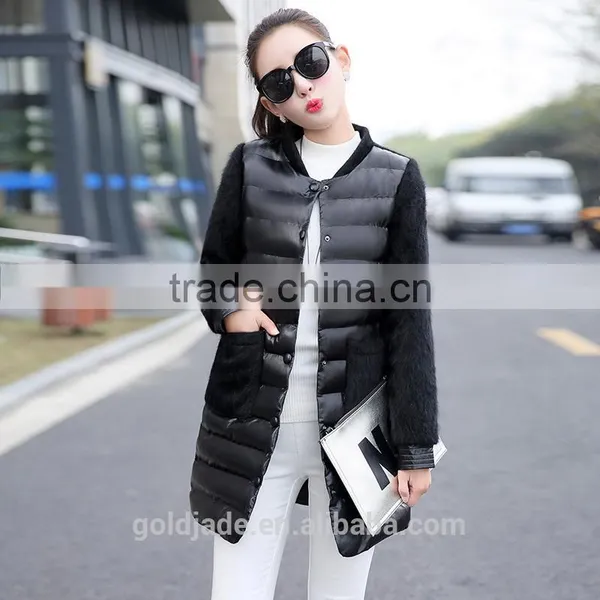 Top Quality 2016 Ultralight Casual Long Duck Down Winter Jacket Women photo-4