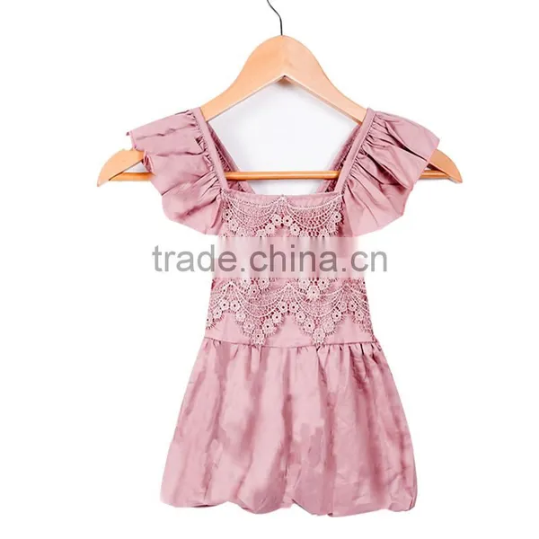 2017 Children Clothing Lace Jumpsuits of the Girls for Summer photo-4