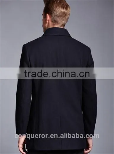 Wool High Quality Winter Warm Men Coat Made to Measure Overcoat. BCL020 photo-2