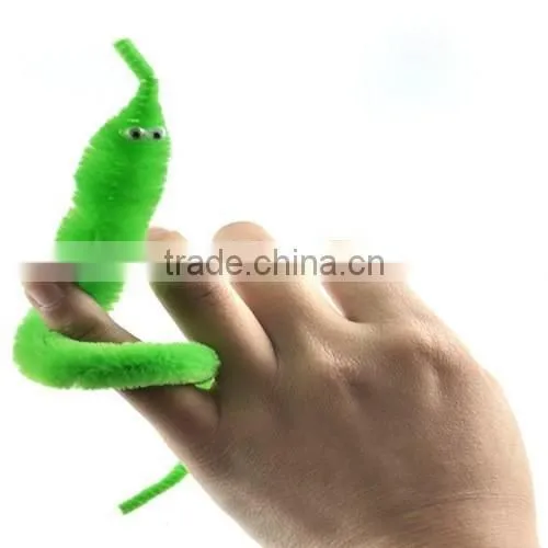 Russian Text Newest Blister Card Children Toys Gift Novelty Plush Twisty Squirmles mr Fuzzy Magic Worm photo-4